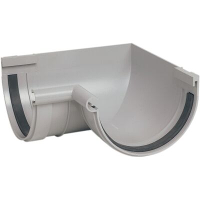 NICOLL Grondaia Giunto 90° Mezza Tonda Resistente Facile Installazione NICOLL Grondaia Giunto 90° Mezza Tonda Resistente Facile Installazione