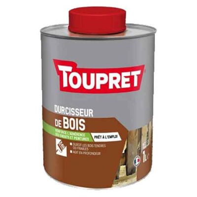 TOUPRET Gli Essenziali Induritore Per Legno 1 Litro - TOUPRET Gli Essenziali Induritore Per Legno 1 Litro -