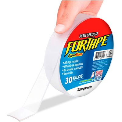 EDM Nastro Super Nano Trasparente A Doppio Contatto 30 Mm X 3 M EDM Nastro Super Nano Trasparente A Doppio Contatto 30 Mm X 3 M