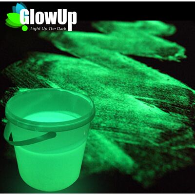 STICKERSLAB Vernice Liquida Additivo Acrilico Luminescente Si Illumina Al Buio Per Hobbystica Colore - Giallo/verde, Numero Pezzi - 500ml STICKERSLAB Vernice Liquida Additivo Acrilico Luminescente Si Illumina Al Buio Per Hobbystica Colore - Giallo/verde, Numero Pezzi - 500ml