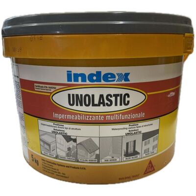 SIKA Unolastic Grigio 5 Kg Monocomponente In Pasta Pronto All'uso SIKA Unolastic Grigio 5 Kg Monocomponente In Pasta Pronto All'uso