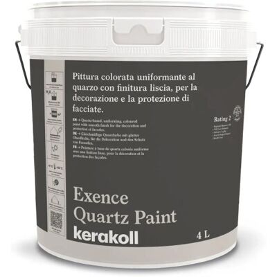 KERAKOLL Exence Quartz Paint Pittura Acrilica Protezione Facciate 4 Lt KERAKOLL Exence Quartz Paint Pittura Acrilica Protezione Facciate 4 Lt
