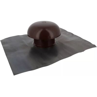 NICOLL Tappo Di Ventilazione Cdt10 Collare 40x33mm D100mm Marrone NICOLL Tappo Di Ventilazione Cdt10 Collare 40x33mm D100mm Marrone