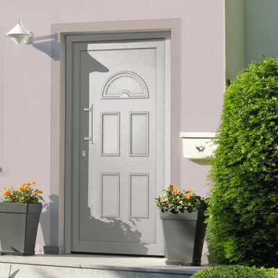 vidaXL Porta d'ingresso Bianca 88x190 cm - Porta d'ingresso vidaXL Porta d'ingresso Bianca 88x190 cm - Porta d'ingresso