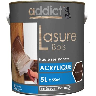Finitura legno satinata quercia rustica Addict - 5l Finitura legno satinata quercia rustica Addict - 5l