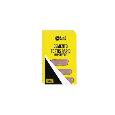 MARCA Cemento In Polvere Rapido 5 Kg Grigio Fortis Rapid C Line Craft 4 Pezzi MARCA Cemento In Polvere Rapido 5 Kg Grigio Fortis Rapid C Line Craft 4 Pezzi