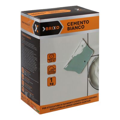 BRIXO Cemento Bianco Kg.1 BRIXO Cemento Bianco Kg.1