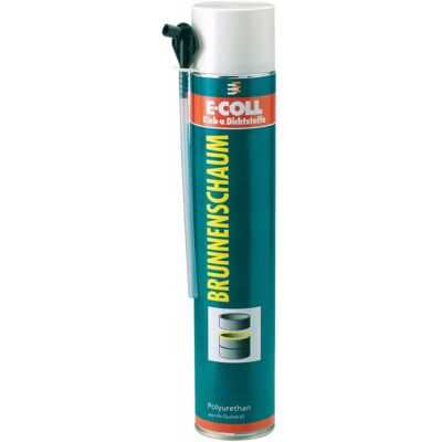 E-coll - Schiuma 750ml - Sigillatura di pozzi - Resistente all’acqua e agli acidi - Resistente chimico - Per trattamento delle acque E-coll - Schiuma 750ml - Sigillatura di pozzi - Resistente all’acqua e agli acidi - Resistente chimico - Per trattamento delle acque