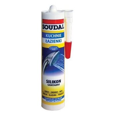 SOUDAL Sigillante Silicone 310ml Resistente Muffa Flessibile SOUDAL Sigillante Silicone 310ml Resistente Muffa Flessibile