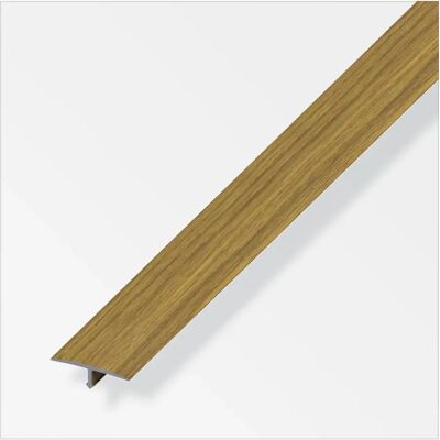 ALFER Coprigiunto 25 Alluminio Rovere - 1 Metro. ALFER Coprigiunto 25 Alluminio Rovere - 1 Metro.