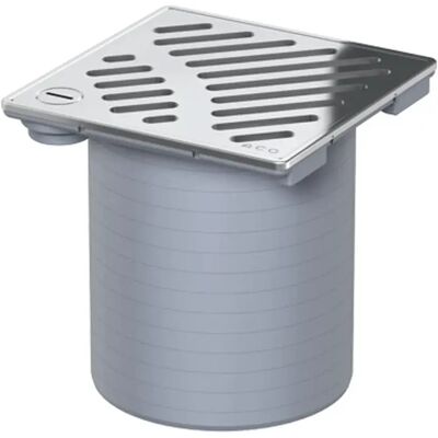 ACO Elemento Di Rialzo Easy-flow Abs 149x149 K3/telaio E Griglia A Fessura V2a/bloccato, 5141.23.00 ACO Elemento Di Rialzo Easy-flow Abs 149x149 K3/telaio E Griglia A Fessura V2a/bloccato, 5141.23.00