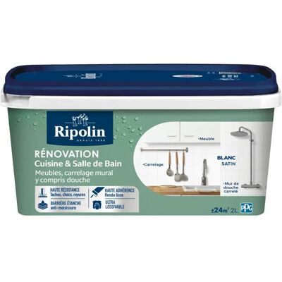 RIPOLIN Vernice Renovation Paint Satinata Senza Primer 2l RIPOLIN Vernice Renovation Paint Satinata Senza Primer 2l
