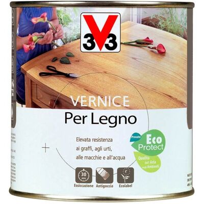 V33 Vernice Per Legno Cera Incolore Lt.1 V33 Vernice Per Legno Cera Incolore Lt.1