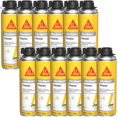 SIKA - 12x500ml Pulitore Schiuma - Trasparente - Prodotto di Pulizia SIKA - 12x500ml Pulitore Schiuma - Trasparente - Prodotto di Pulizia