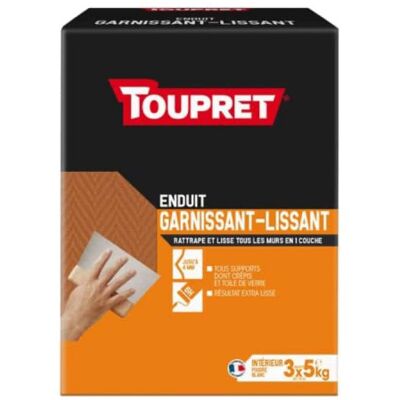 TOUPRET Alte Prestazioni Intonaco Riempitivo 2in13x5kg Polvere - TOUPRET Alte Prestazioni Intonaco Riempitivo 2in13x5kg Polvere -
