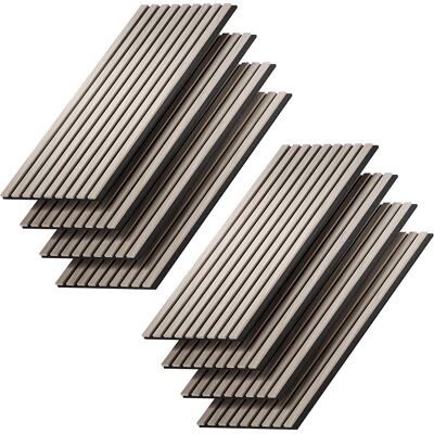Vicco Pannello Acustico Sonoa, Marrone, 8 Pezzi, Vicco Pannello Acustico Sonoa, Marrone, 8 Pezzi,