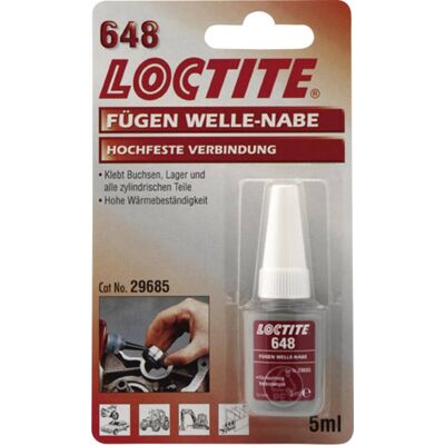 Loctite Adesivo 648 Rapido Indurimento Alta Resistenza Loctite Adesivo 648 Rapido Indurimento Alta Resistenza