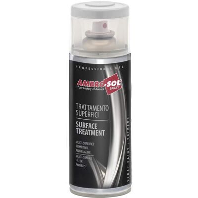 AMBRO-SOL - Ambro-soìl Smalto/vernice Finiture Speciali 400ml : Antiruggine Grigia AMBRO-SOL - Ambro-soìl Smalto/vernice Finiture Speciali 400ml : Antiruggine Grigia