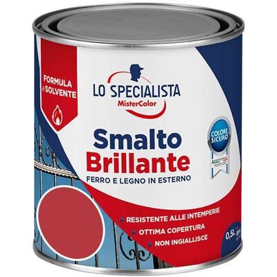Lo Specialista - Smalto Solvente Brillante 0,5 L - Paint Lo Specialista - Smalto Solvente Brillante 0,5 L - Paint