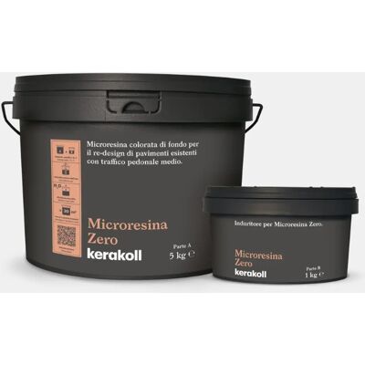 KERAKOLL Microresina Zero Per Il Rivestimento Di Pavimenti Esistenti 5 +1kg Bianco KERAKOLL Microresina Zero Per Il Rivestimento Di Pavimenti Esistenti 5 +1kg Bianco