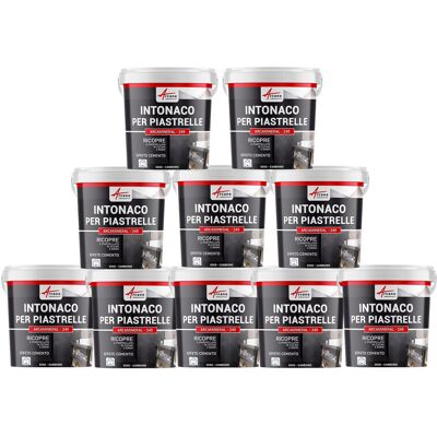 ARCANE INDUSTRIES Intonaco Per Piastrelle Del Bagno E Cucina, Su Pavimento E Pareti - Arcamineral - 10 X 20 Kg Carbonio - ARCANE INDUSTRIES Intonaco Per Piastrelle Del Bagno E Cucina, Su Pavimento E Pareti - Arcamineral - 10 X 20 Kg Carbonio -