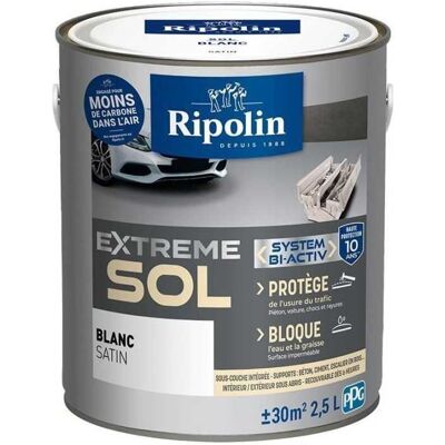 RIPOLIN Protection Extreme Sol Blanc Satin 2,5 L RIPOLIN Protection Extreme Sol Blanc Satin 2,5 L
