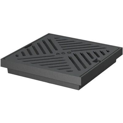 ACO Telaio Di Supporto Con Griglia 300x300/l15/m125/ghisa Rivestita Arresto, 7000.51.00 ACO Telaio Di Supporto Con Griglia 300x300/l15/m125/ghisa Rivestita Arresto, 7000.51.00