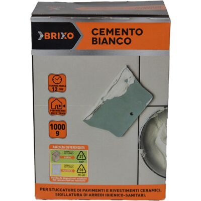BRIXO Brixio Cemento Bianco 1kg 365340 BRIXO Brixio Cemento Bianco 1kg 365340