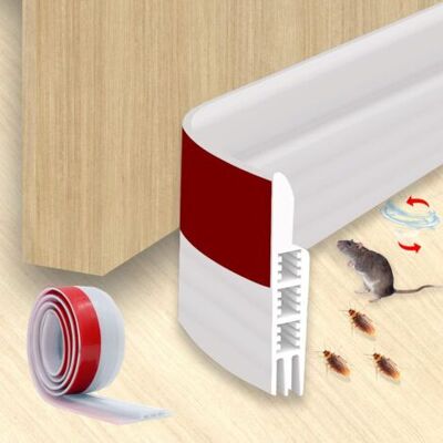 OEM Striscia Adesiva Per La Parte Inferiore Della Porta, 100 X 5 Cm, Paraspifferi In Gomma Tpe Bianca, Sigillante Insonorizzante, Riduzione Del Rumore, Antipolvere, Blocca L'Aria Fredda, Repellente Per To OEM Striscia Adesiva Per La Parte Inferiore Della Porta, 100 X 5 Cm, Paraspifferi In Gomma Tpe Bianca, Sigillante Insonorizzante, Riduzione Del Rumore, Antipolvere, Blocca L'Aria Fredda, Repellente Per To