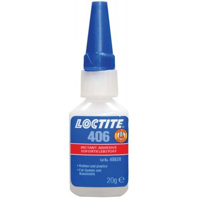 Loctite 406 20g Colla Istantanea - Insensibile alla superficie Loctite 406 20g Colla Istantanea - Insensibile alla superficie