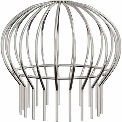VIDAXL Protezione Foglie Per Grondaia 8 Pz Argento 160 Mm VIDAXL Protezione Foglie Per Grondaia 8 Pz Argento 160 Mm