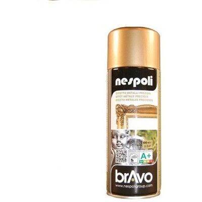 NESPOLI Bravo'' Smalto Spray Acrilico Oro Ducato 400ml NESPOLI Bravo'' Smalto Spray Acrilico Oro Ducato 400ml