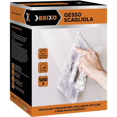 BRIXO Gesso Scagliola Kg.5 BRIXO Gesso Scagliola Kg.5