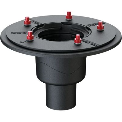 ACO Scarico Per Tetti Passavant Spin Dn70/90grado Ghisa Flangia A Pressione, 7033.10.12 ACO Scarico Per Tetti Passavant Spin Dn70/90grado Ghisa Flangia A Pressione, 7033.10.12