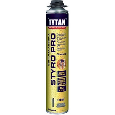 TYTAN Schiuma Adesiva Per Cappotto Styro Pro A Pistola Ml.750 TYTAN Schiuma Adesiva Per Cappotto Styro Pro A Pistola Ml.750