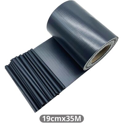 EDM Nastro Di Occultamento 19cm X 35m 450g Grigio Antracite EDM Nastro Di Occultamento 19cm X 35m 450g Grigio Antracite