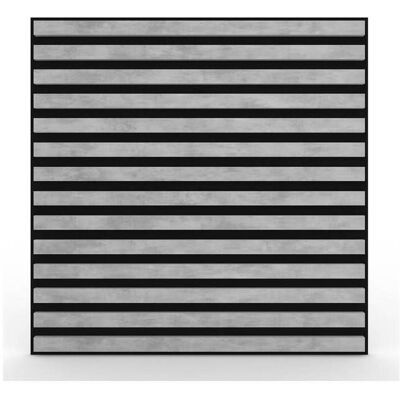MARCA Pannello Fonoassorbente Grigio 60x1,8x 60 Cm - 4 Pz MARCA Pannello Fonoassorbente Grigio 60x1,8x 60 Cm - 4 Pz