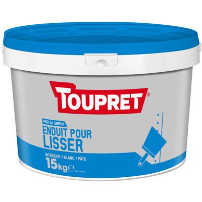 TOUPRET Enduit de lissage F pasta - 15kg Stucco di lisciatura per imperfezioni TOUPRET Enduit de lissage F pasta - 15kg Stucco di lisciatura per imperfezioni