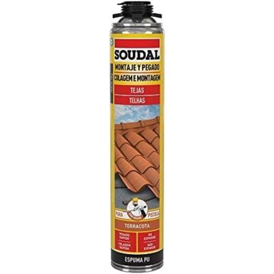 SOUDAL Schiuma Per Tegole Pistola Rossa 750ml SOUDAL Schiuma Per Tegole Pistola Rossa 750ml