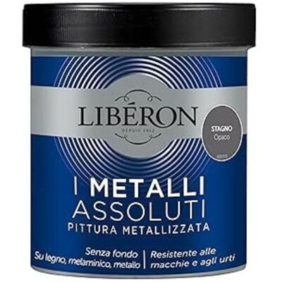 I Metalli Assoluti - V33 - Stagno opaco - 0,5 L - Vernice I Metalli Assoluti - V33 - Stagno opaco - 0,5 L - Vernice