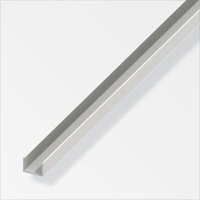 ALFER Profilo U 10x18x10 Pvc Bianco 1metro ALFER Profilo U 10x18x10 Pvc Bianco 1metro