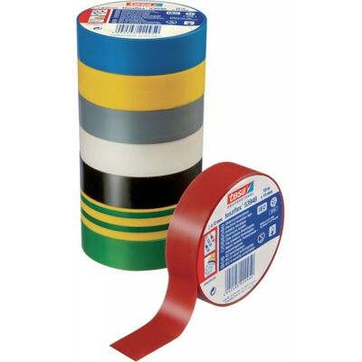 Tesa - Pvc Isolamanto Elettrico Nastro 10m X 19mm, Nero (a 10) Tesa - Pvc Isolamanto Elettrico Nastro 10m X 19mm, Nero (a 10)