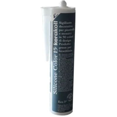 Kerakoll Color 15 Sigillante silicone - Piastrelle e mosaici - 310ml Kerakoll Color 15 Sigillante silicone - Piastrelle e mosaici - 310ml