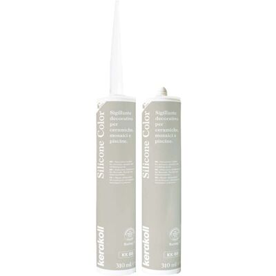 KERAKOLL Silicone Sigillante Decorativo Piastrelle Mosaici Giunture Fughe Colorato 310 Ml Colore- N 21 - Confezione 1 KERAKOLL Silicone Sigillante Decorativo Piastrelle Mosaici Giunture Fughe Colorato 310 Ml Colore- N 21 - Confezione 1
