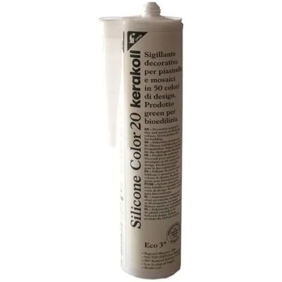 KERAKOLL Silicone Color 20 Sigillante Decorativo Piastrelle Mosaici 310 Ml KERAKOLL Silicone Color 20 Sigillante Decorativo Piastrelle Mosaici 310 Ml