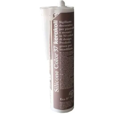 KERAKOLL Silicone Sigillante Decorativo Piastrelle Mosaici Giunture Fughe Colorato 310 Ml Colore- N 37 - Confezione 1 KERAKOLL Silicone Sigillante Decorativo Piastrelle Mosaici Giunture Fughe Colorato 310 Ml Colore- N 37 - Confezione 1