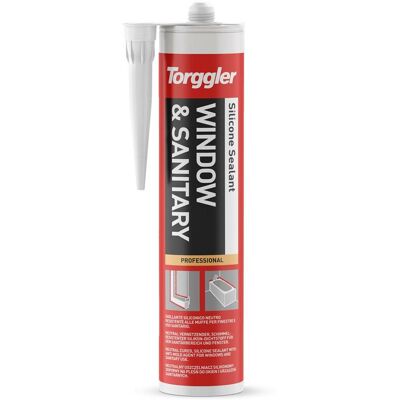 TORGGLER Silicone Window & Sanitary - 310 Ml - Colore: Grigio TORGGLER Silicone Window & Sanitary - 310 Ml - Colore: Grigio