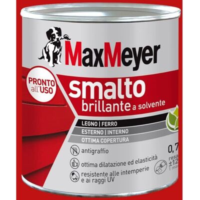 MAX MEYER Maxmeyer Smalto Brillante Rosso R3020 - 0,75 L MAX MEYER Maxmeyer Smalto Brillante Rosso R3020 - 0,75 L