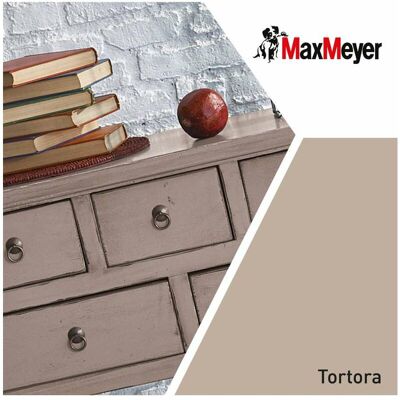 MAX MEYER - Smalto poliuretanico opaco all'acqua - Tortora MAX MEYER - Smalto poliuretanico opaco all'acqua - Tortora