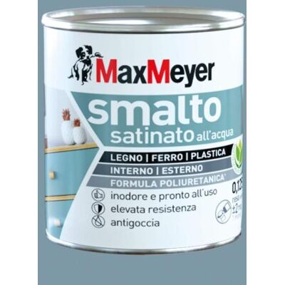 MAXMEYER - Smalto Satinato all'acqua Poliuretanico Denim MAXMEYER - Smalto Satinato all'acqua Poliuretanico Denim